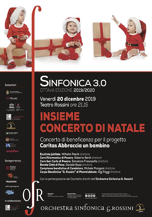 Biglietti Di Natale Maestro Roberto.Comune Di Pesaro Insieme Concerto Di Natale