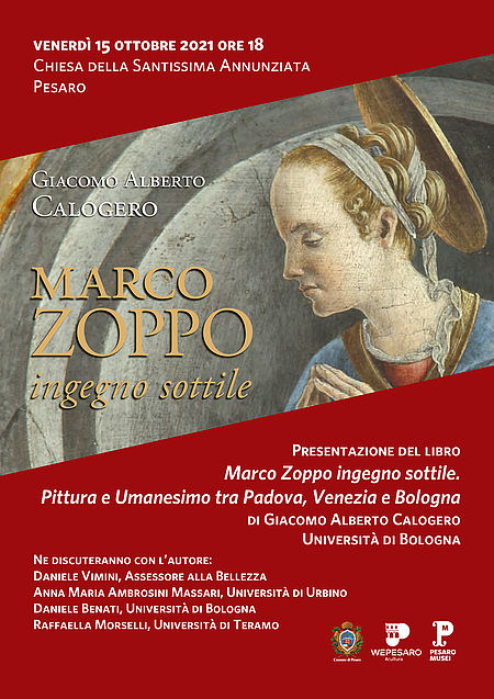 Comune Di Pesaro Marco Zoppo Ingegno Sottile Pittura E Umanesimo Tra Padova Venezia E Bologna