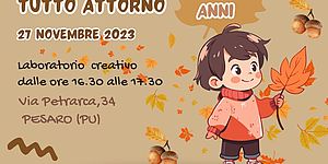 Locandina laboratorio l'autunno tutto attorno