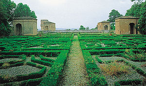 Giardini all'italiana di Villa Caprile
