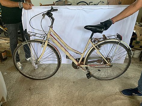 immagine bicicletta ritrovata