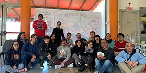 Murgia con ragazzi dell'associazione Ossisgeno