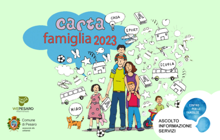 Tessera della carta famiglia