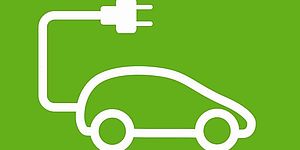 Simbolo auto elettriche