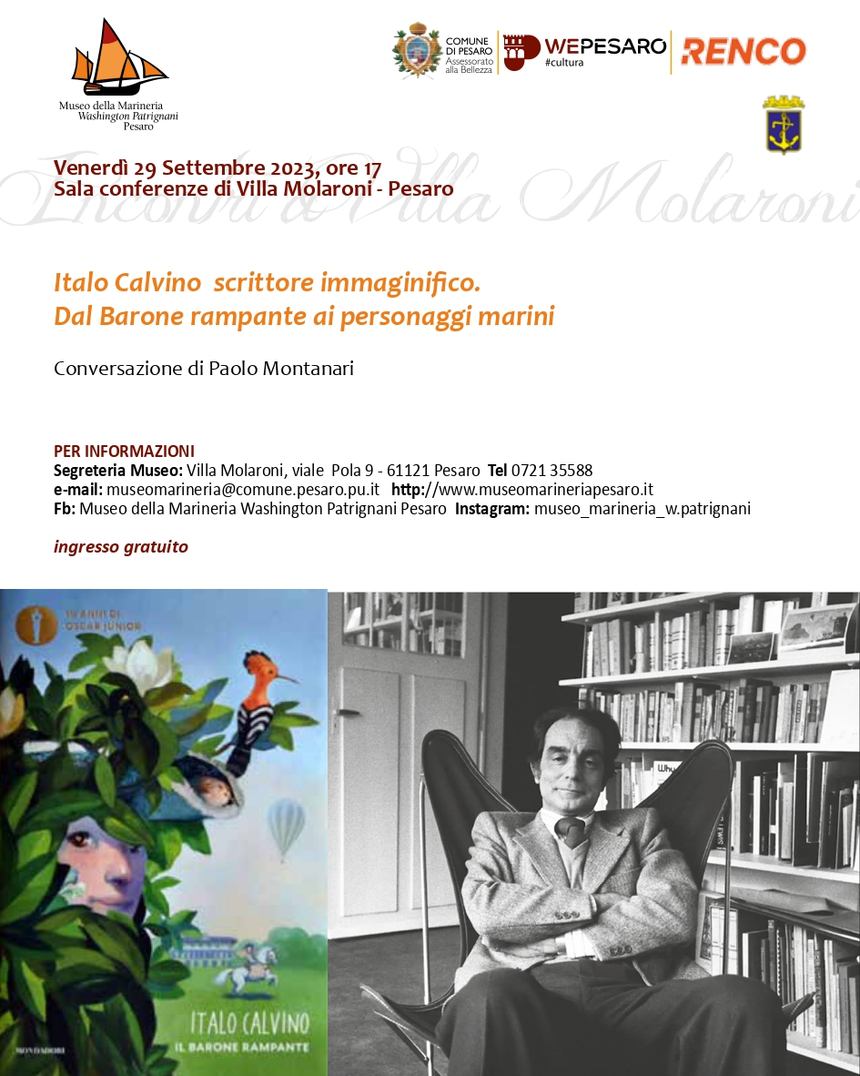 Italo Calvino scrittore immaginifico. 29 settembre