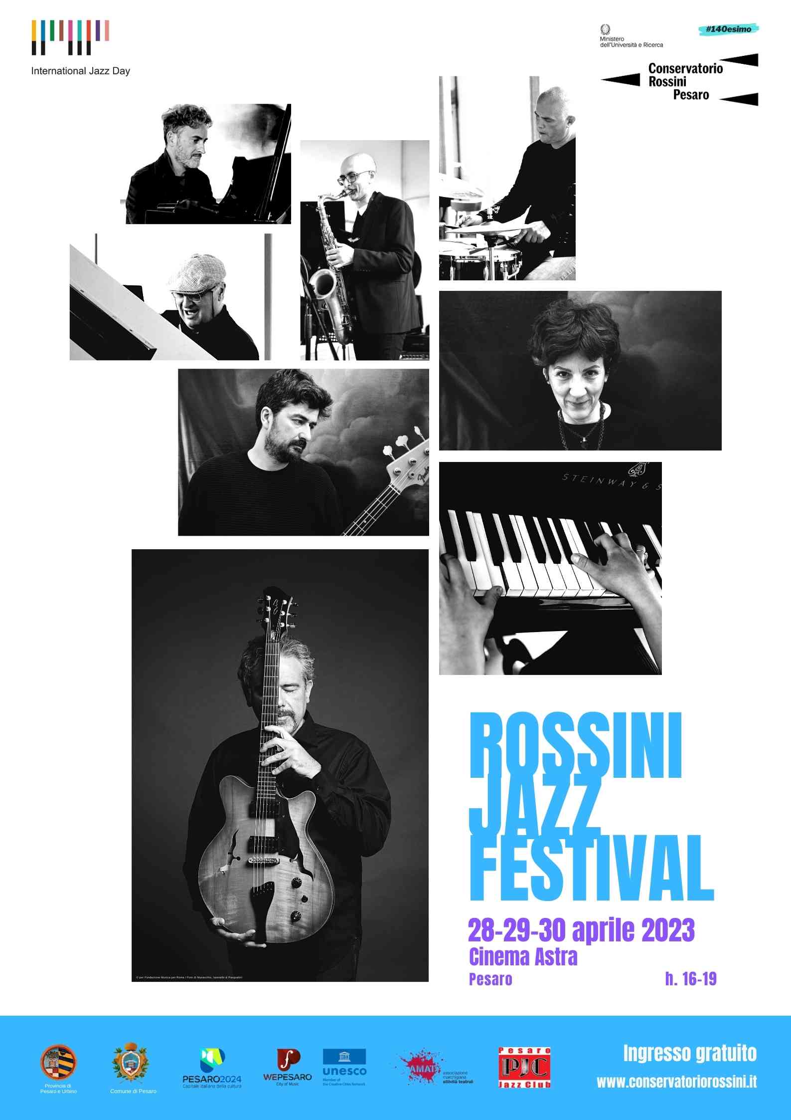 Rossini Jazz Festival 2023 Locandina