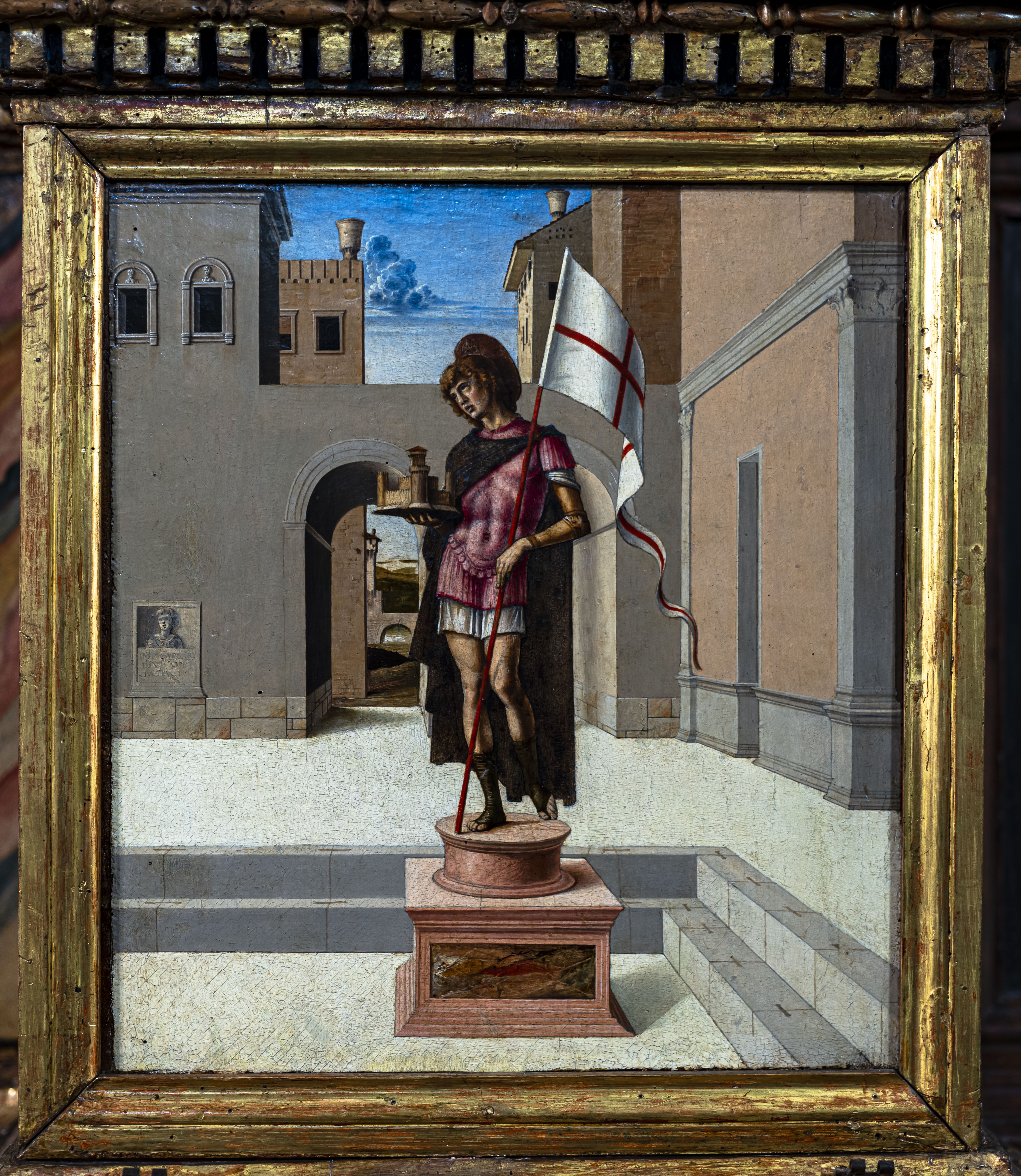 San Terenzio_predella Pala Incoronazione della Vergine Di G. Bellini_Musei Civici Pesaro