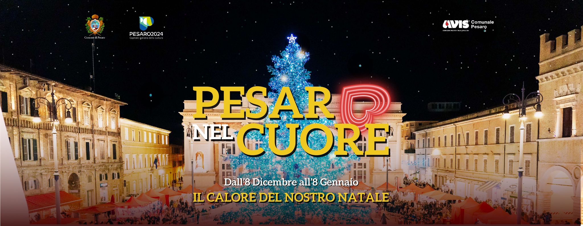 Pesaro nel Cuore: ecco il programma del Natale 2022