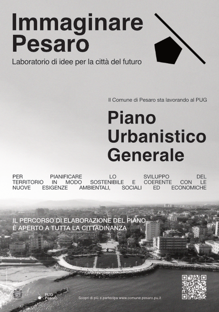 Immagine Locandina conferenza "Immaginare Pesaro" - Laboratorio di idee per la Città del futuro