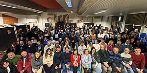 Biancani e Della Dora con eletti dei quartieri