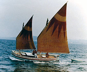 Museo della Marineria - uomo in barca