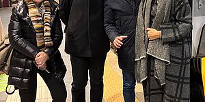 Marina Venturini, Monsignor Sandro Salvucci, Andrea Biancani, Evelina Anniballi
