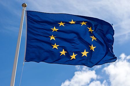 foto bandiera europea 