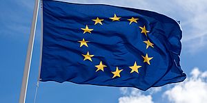 foto bandiera europea 