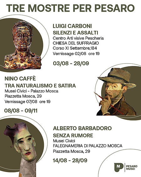 Tre mostre per Pesaro