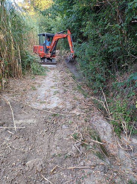 Manutenzioni, Biancani e Della Dora: «Comune stanzia 100mila euro per pulire e mettere in sicurezza fossi e corsi d’acqua nelle zone più critiche della città» lavori di manutenzione