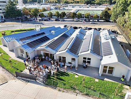 Il futuro cresce a Torraccia: inaugurato il primo nido del quartiere; Biancani, Pozzi e Murgia: «Investimento concreto di 2,5 milioni sulle famiglie e sul futuro di Pesaro» Asilo Torraccia