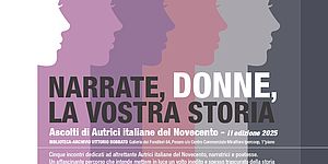 Narrate, donne, la vostra storia