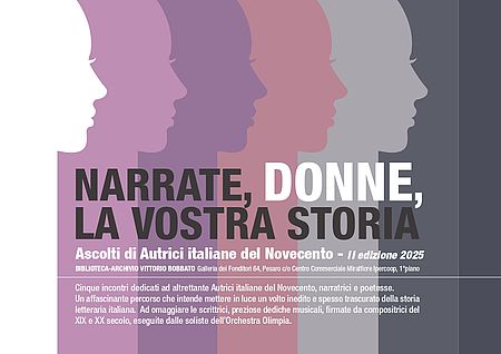 Narrate, donne, la vostra storia