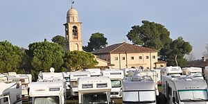 Camper a Villa Berloni