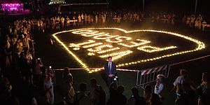 Il sindaco Biancani a Candele sotto le stelle 2025