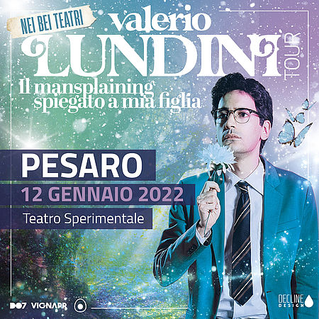 Valerio Lundini in Il Mansplaining spiegato a mia figlia a Pesaro