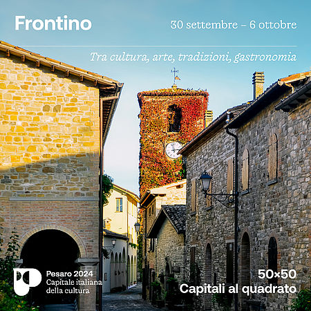 Pesaro 2024 alla scoperta di Frontino
