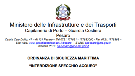 Intestazione Capitaneria di Porto