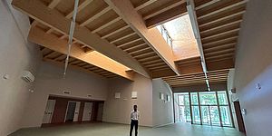 Interno scuola di via Rigoni