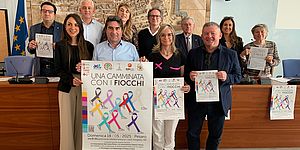 Organizzatori evento con Andrea Biancani
