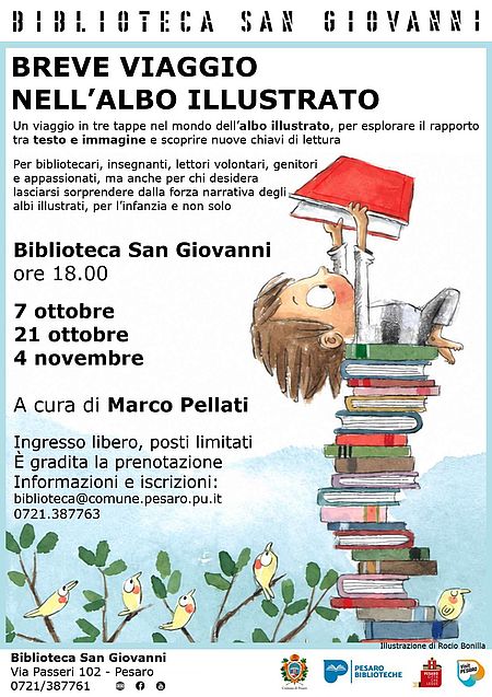 Alla scoperta dell'albo illustrato con Marco Pellati Grafica evento