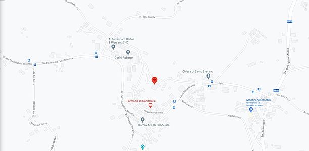 mappa pista polivalente candelara