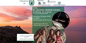 locandina di Ciak, si suona Morricone, musiche da Oscar