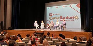 Ricci ed altri sul palco di CaterRaduno