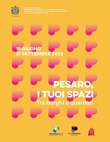 Pesaro, i tuoi spazi tra borghi e quartieri