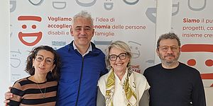 Pandolfi con rappresentanti associazione "Noi Domani"