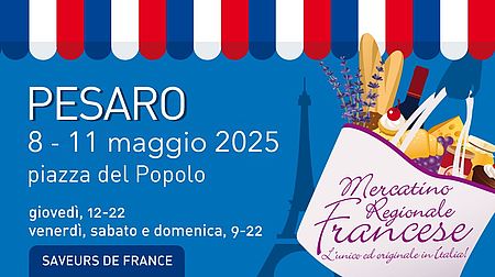 Banner Mercatino Regionale Francese a Pesaro
