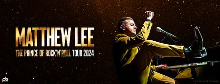 Matthew Lee The Prince of RocknRoll Tour