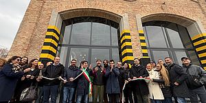 L'inaugurazione della Velostazione di Pesaro