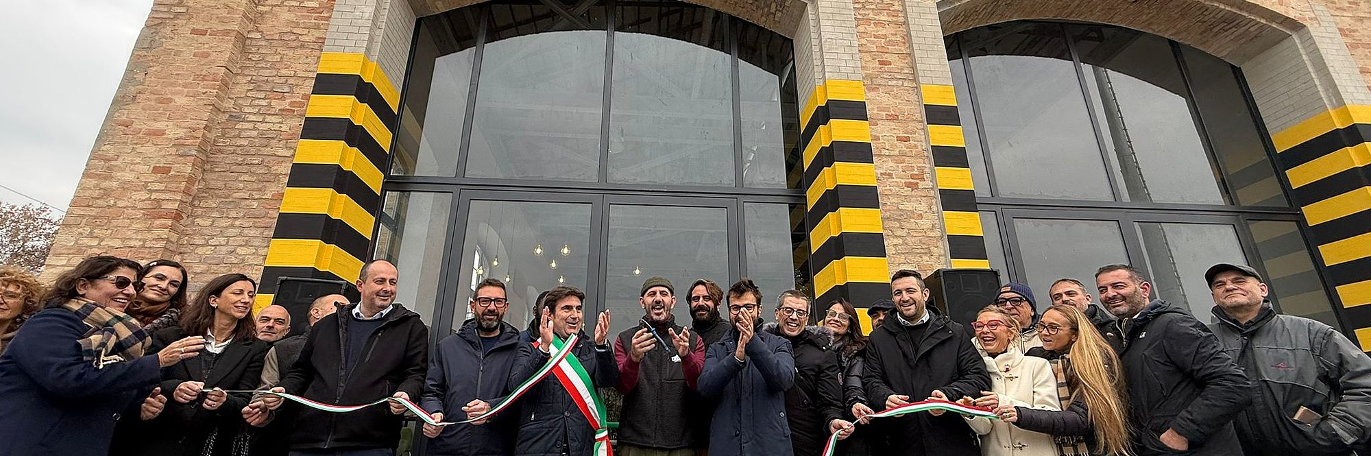 L'inaugurazione della Velostazione di Pesaro