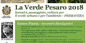 La Verde Pesaro programma primavera 2018