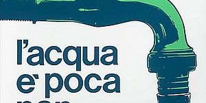 Manifesto risparmio idrico Dolcini