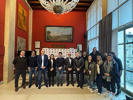 Futsal Champions League 2026: primi sopralluoghi FIGC e UEFA a Pesaro Figc uefa con sindaco