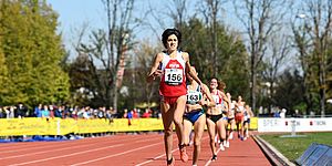 Eleonora Vandi in pista d'atletica