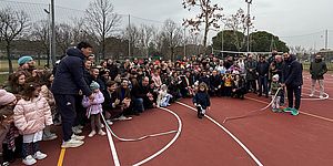 Biancani Della Dora Mengucci Murgia e ragazzi delle scuole