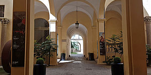 Cortile di Palazzo Mosca_Musei Civici