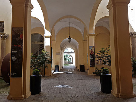 Cortile di Palazzo Mosca_Musei Civici