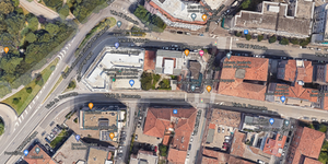Foto google map della zona interessata