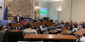 Ricci in sala Consiglio