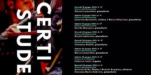 I Concerti degli studenti manifesto